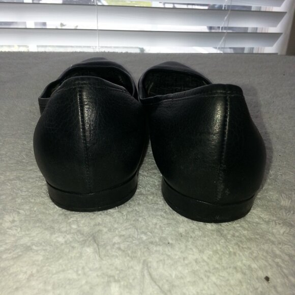 Pointy Toe Leather Worn Ballet Flats EU - Picture 8 of 14